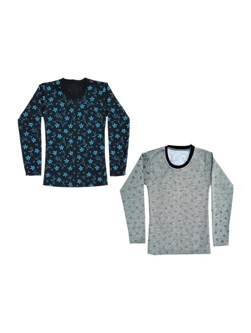 girls pack of 2 regular tees - 19830235 -  Standard Image - 0