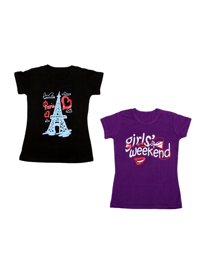pack of 2 round neck regular tees - 19831252 - Zoom Image - 0
