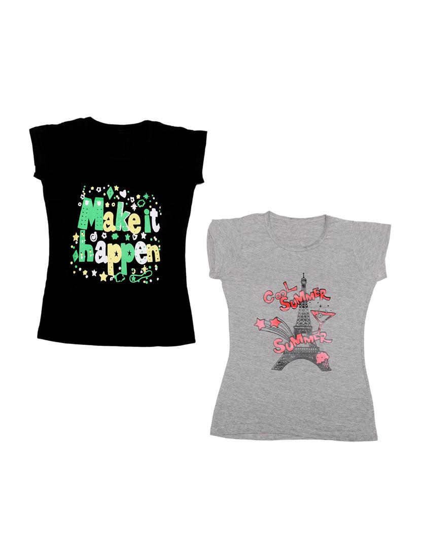pack of 2 round neck regular tees - 19831427 - Zoom Image - 0