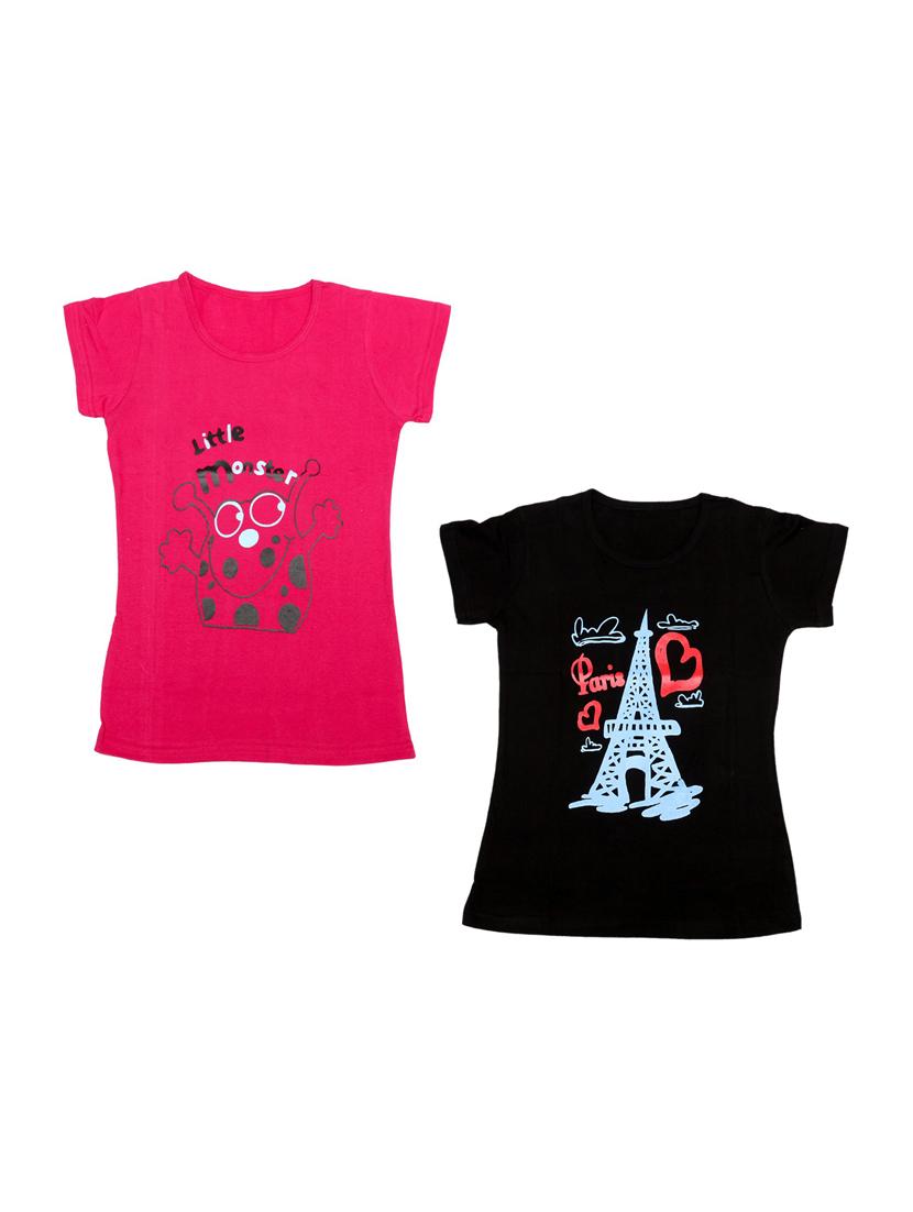pack of 2 round neck regular tees - 19831530 - Zoom Image - 0