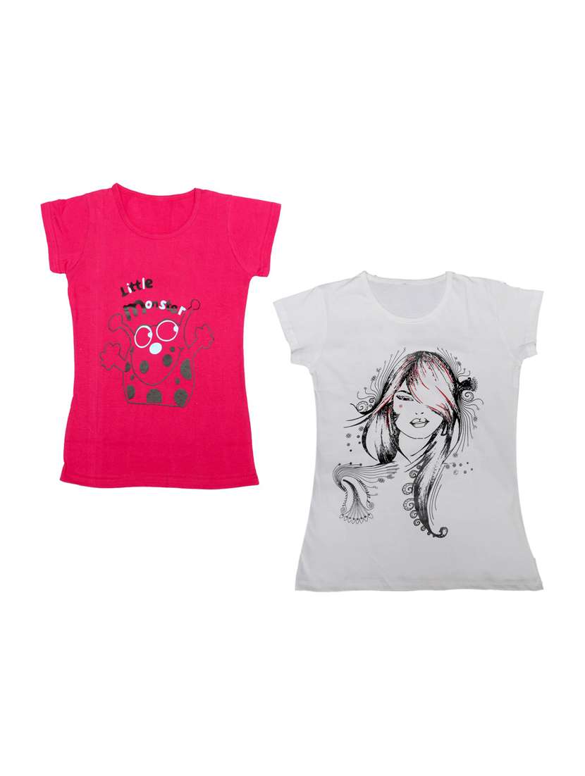 pack of 2 round neck regular tees - 19831542 - Zoom Image - 0