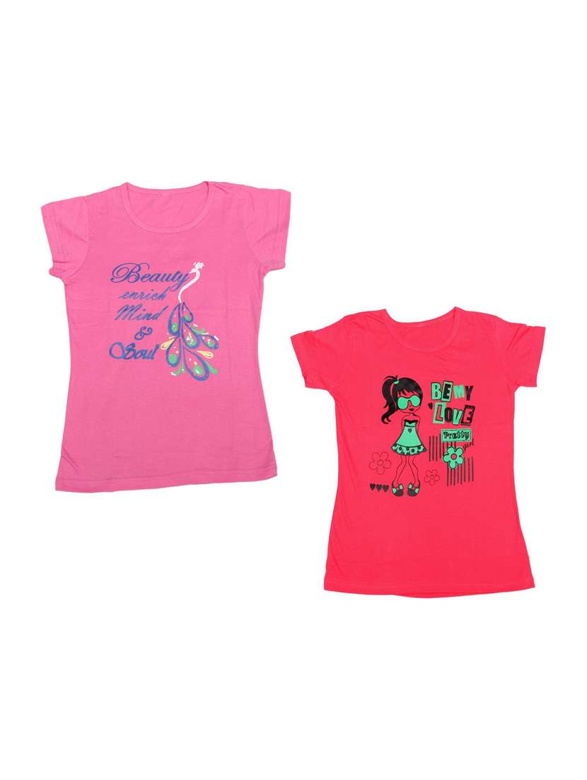 pack of 2 round neck regular tees - 19831546 - Zoom Image - 0