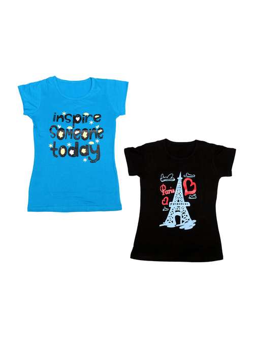 pack of 2 round neck regular tees - 19831655 - Standard Image - 0