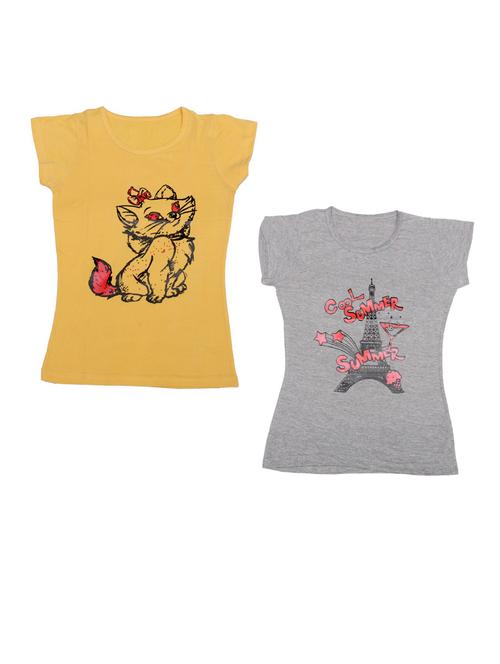 pack of 2 round neck regular tees - 19831714 - Standard Image - 0