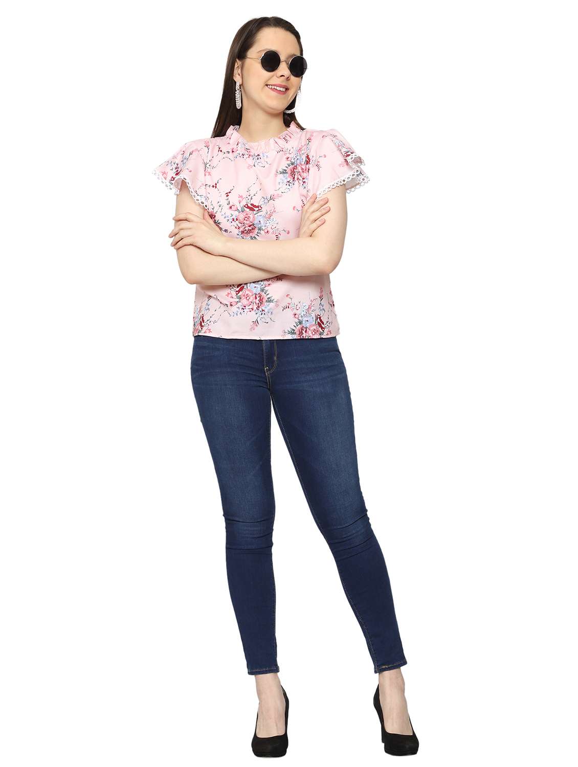 women's straight mock neck top - 19831827 -  Standard Image - 3