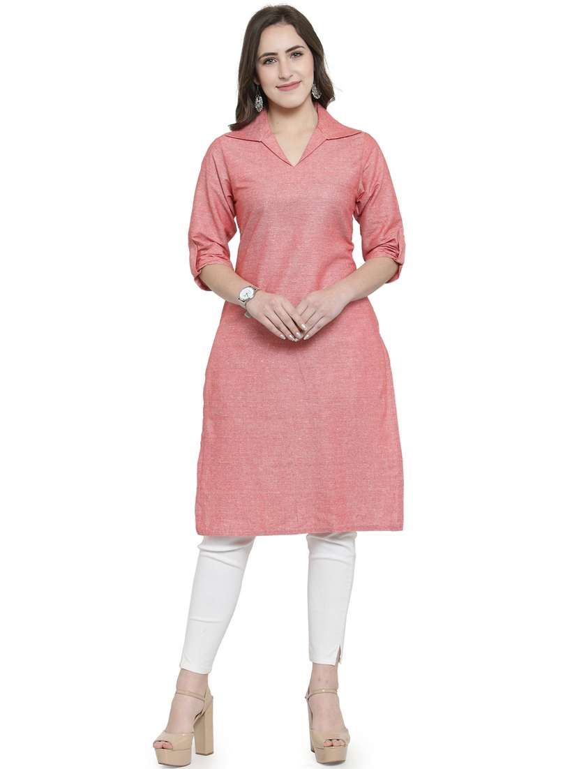 women's straight kurta - 19832240 - Zoom Image - 0
