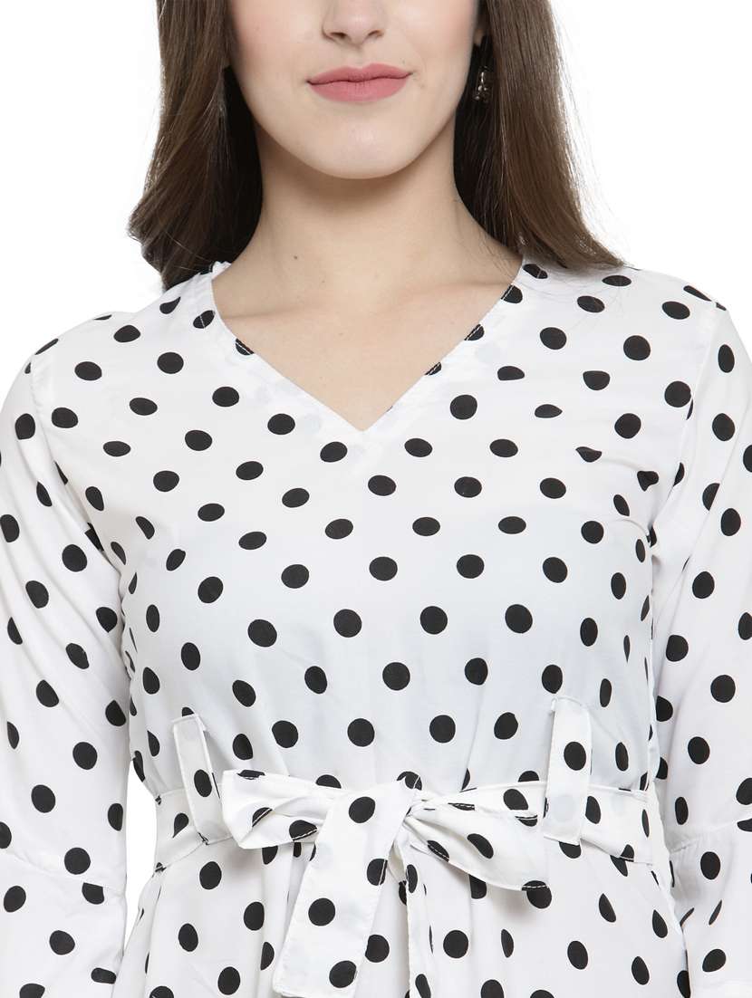 women's  polka dots dress - 19832288 -  Standard Image - 5