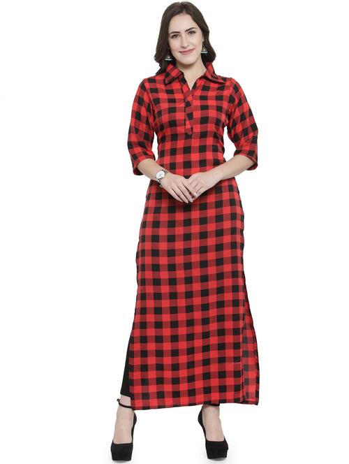 women's straight kurta - 19832290 -  Standard Image - 0