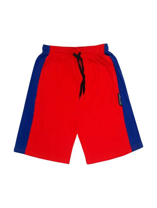 boys mid rise cotton shorts - 19837133 - Standard Image - 0