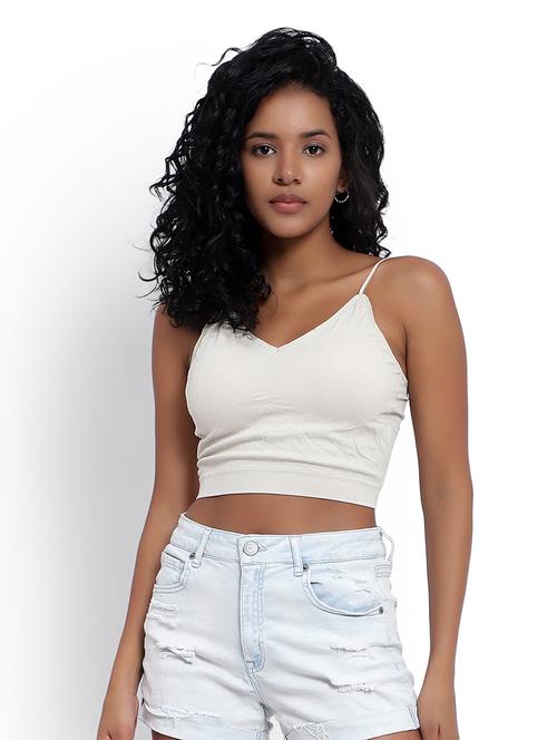 solid non-wired bralette - 19838536 - Standard Image - 0