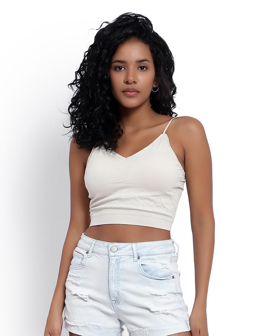 solid non-wired bralette - 19838536 - Zoom Image - 0