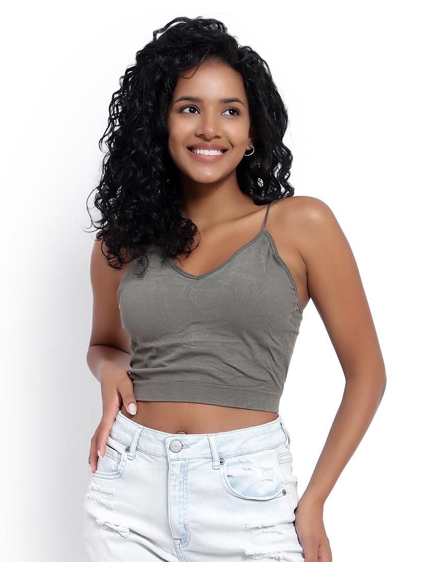 solid non-wired bralette - 19838538 - Zoom Image - 0