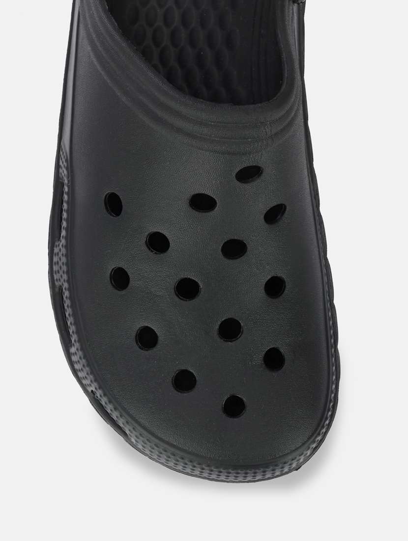 black solid crocs - 19839170 - Standard Image - 5