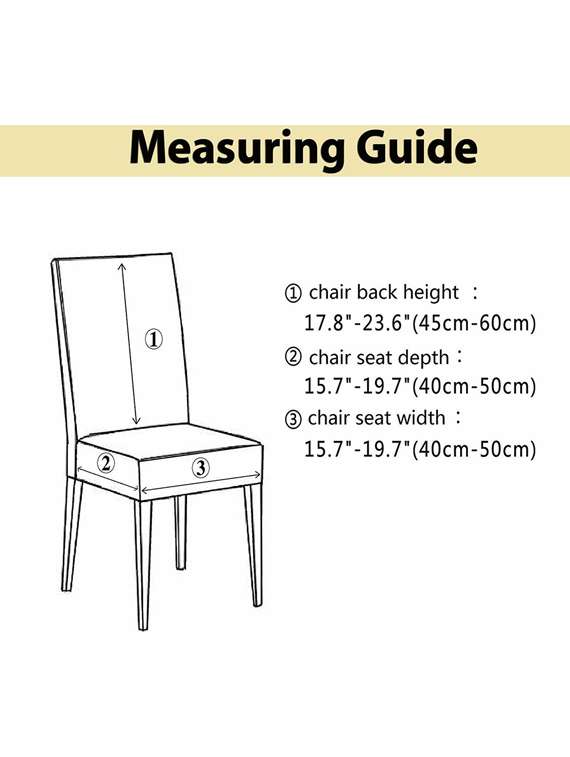 pack of 2 black printed chair cover - 19839408 -  Standard Image - 5