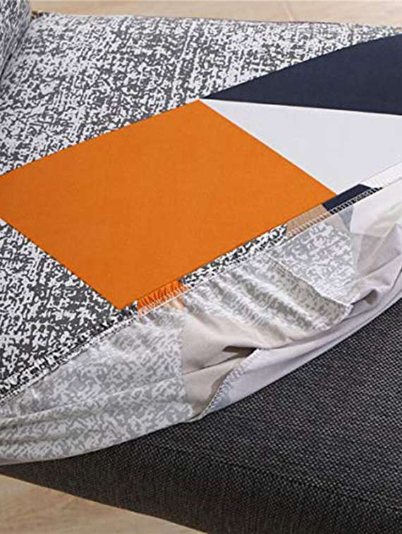 pack of 6 multi colored printed chair cover - 19839557 -  Standard Image - 3