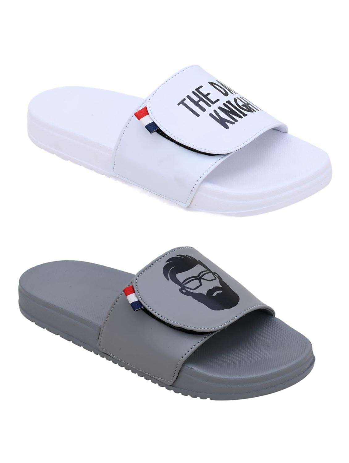 Buy online Men's Slip On Flip Flop Combo from Slippers, Flip Flops