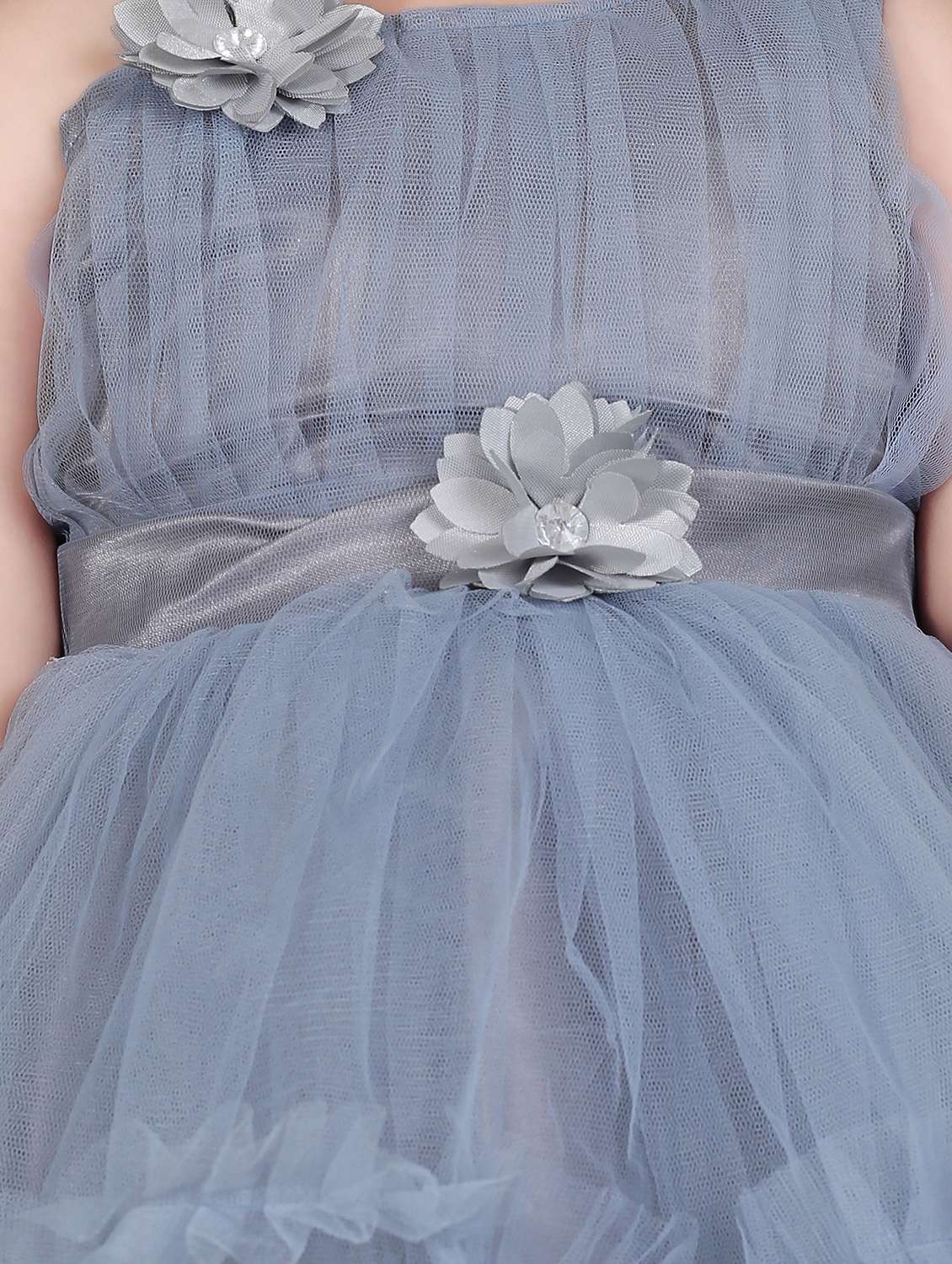 girls round neck sleeveless frock - 19840653 -  Standard Image - 3