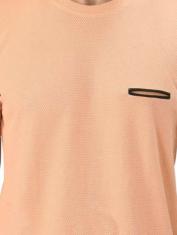 round neck cotton regular t-shirt - 19842947 -  Standard Image - 3