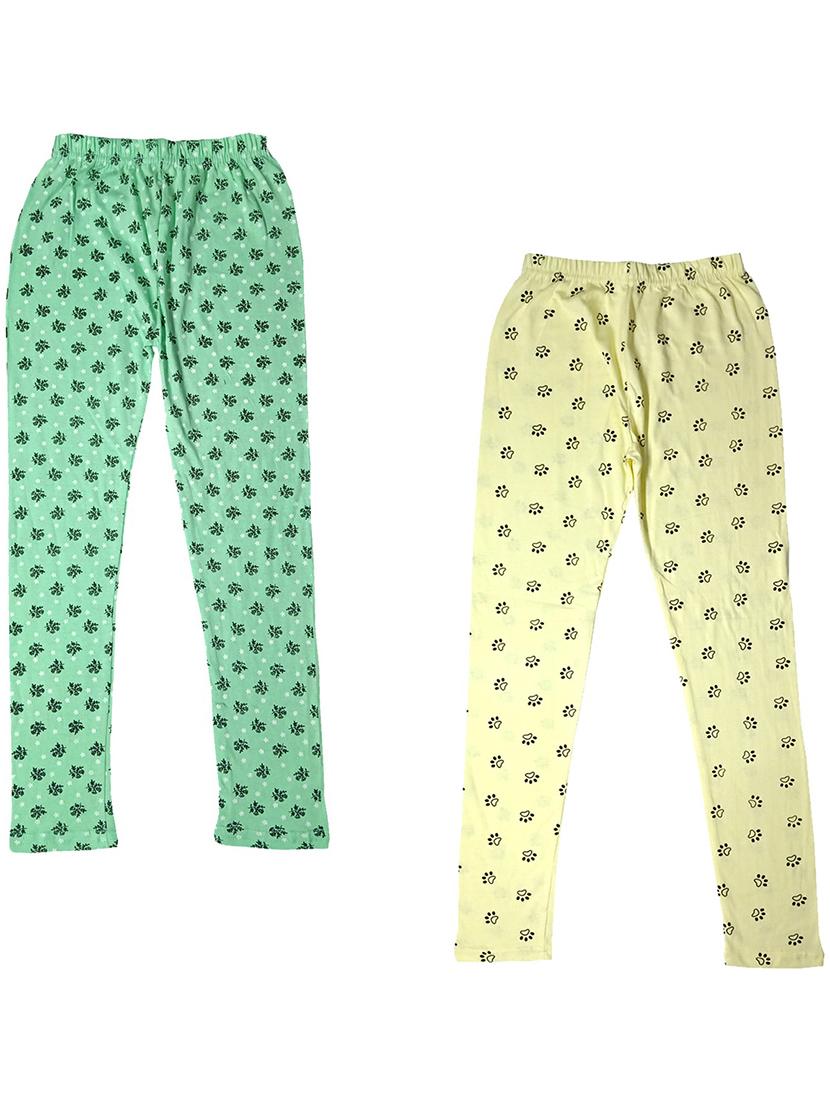 pack of 2 girls printed leggings - 19843222 - Zoom Image - 0