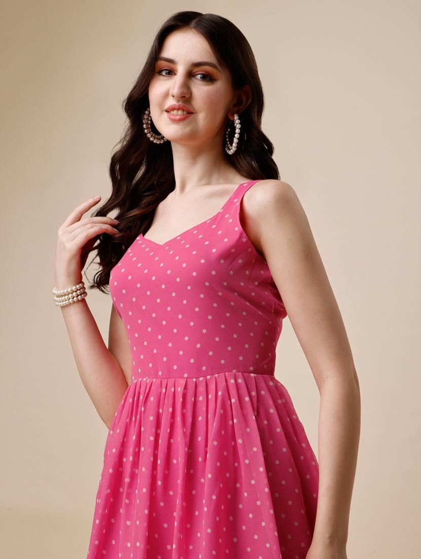 polka doted kurta sharara set - 19847104 - Standard Image - 5