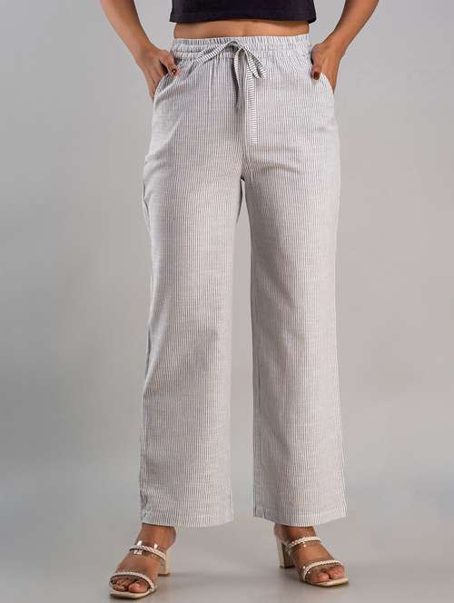 printed wide leg trouser - 19847177 -  Standard Image - 0