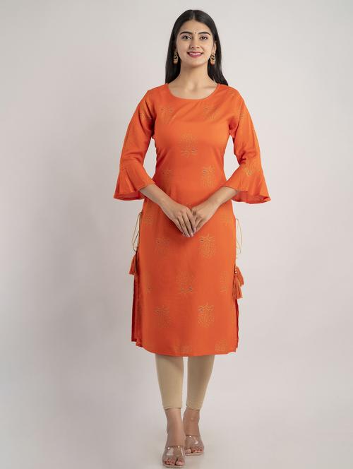 women's straight kurta - 19847228 - Standard Image - 0