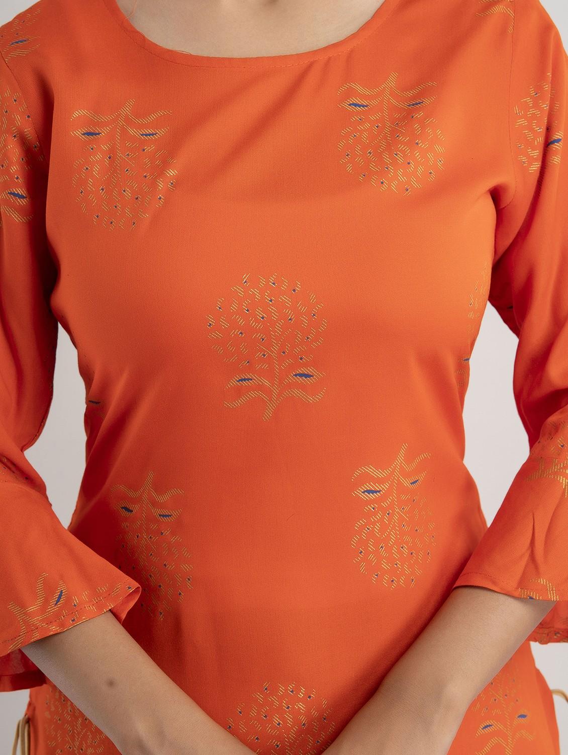 women's straight kurta - 19847228 - Standard Image - 3