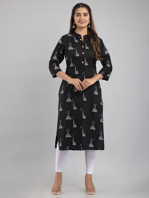 women's straight kurta - 19847278 - Standard Image - 0
