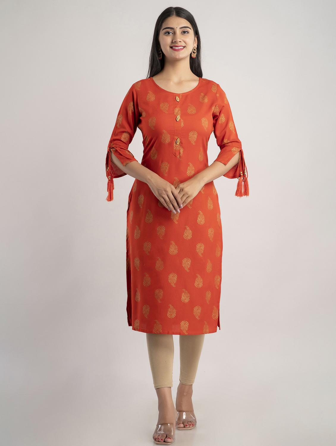 women's straight kurta