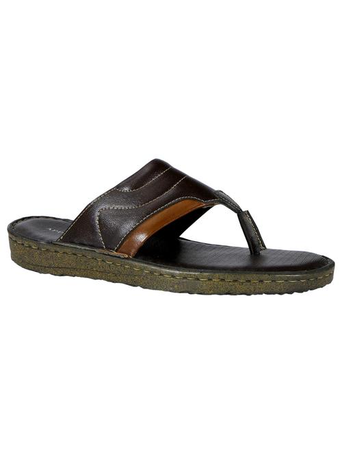 brown synthetic slip on flip flop - 19848676 - Standard Image - 0