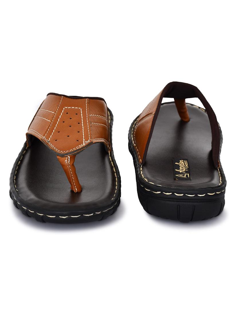 tan synthetic slip on flip flop - 19848733 - Standard Image - 5