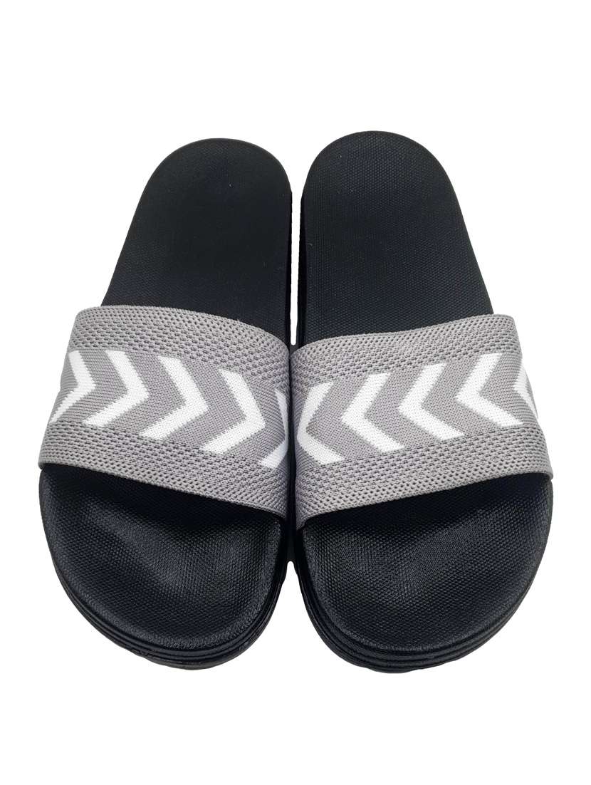 grey slip on flip flop - 19849223 - Standard Image - 3