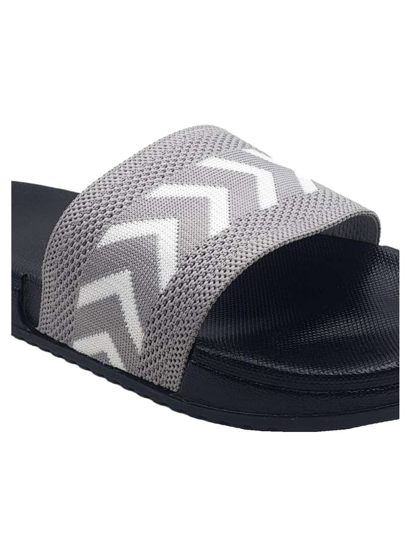 grey slip on flip flop - 19849223 - Standard Image - 5