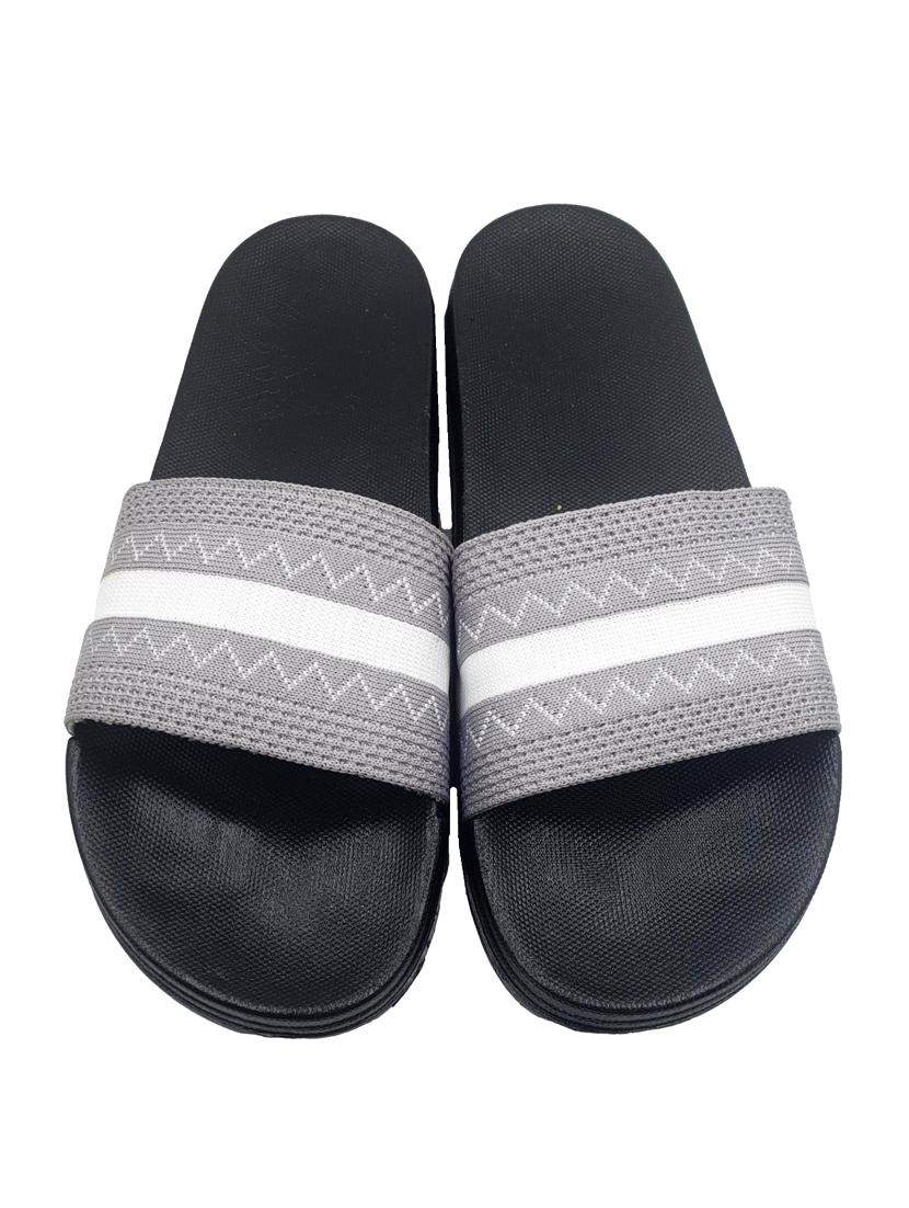 chevron print rubber slip on flip flop - 19849262 - Standard Image - 3