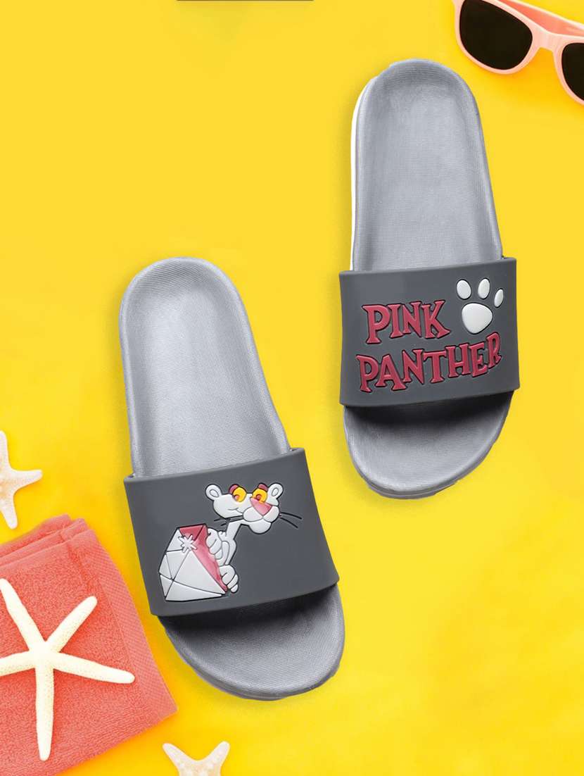 flat panther grey flip flop for women - 19849390 - Zoom Image - 0