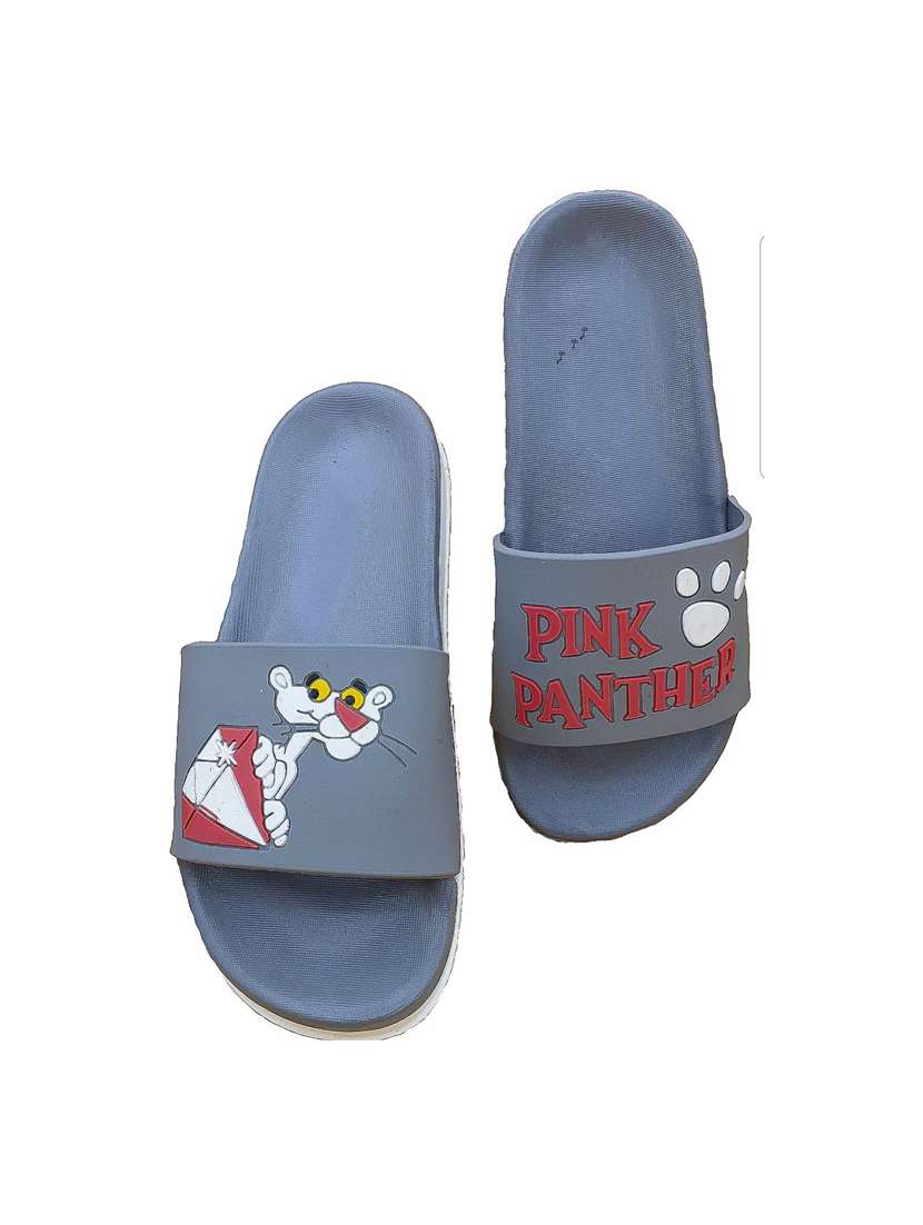 flat panther grey flip flop for women - 19849390 - Standard Image - 3