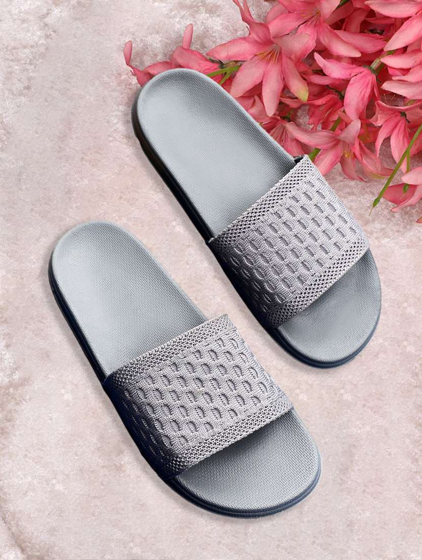 fly blocks grey flip flop for women - 19849410 - Zoom Image - 0