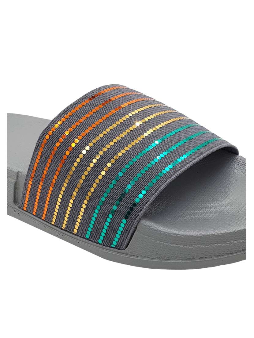 fly ch line grey flip flop for women - 19849416 - Standard Image - 5