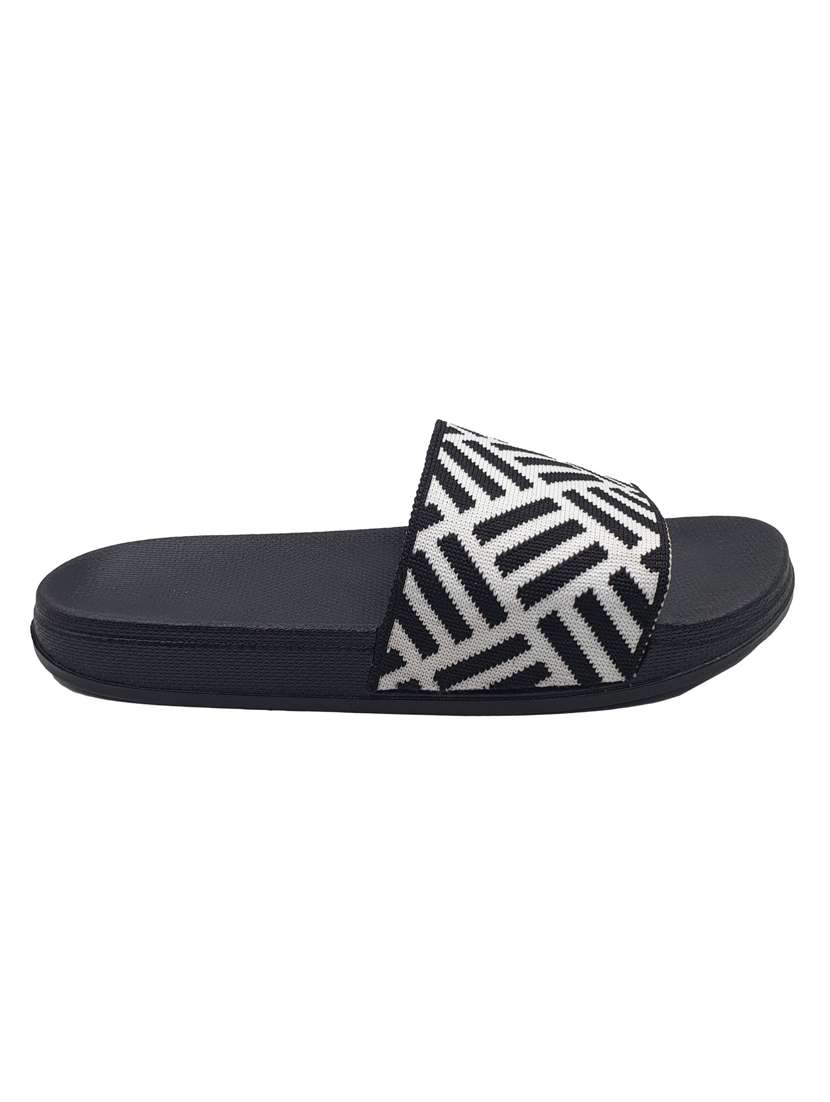 fly cross black flip flop for women - 19849424 -  Standard Image - 3