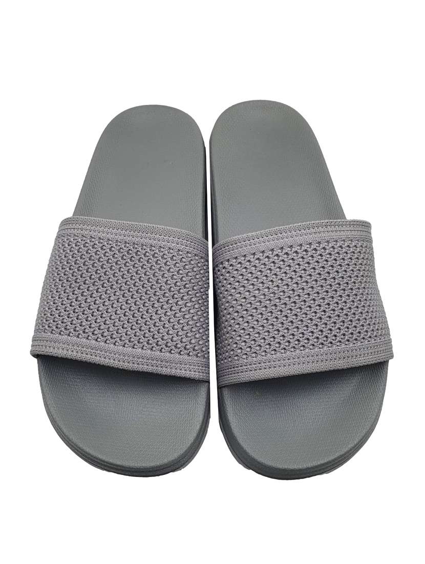 fly plain grey flip flop for women - 19849444 - Standard Image - 3