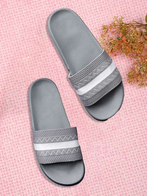 fly zigzag grey flip flop for women - 19849459 - Standard Image - 0