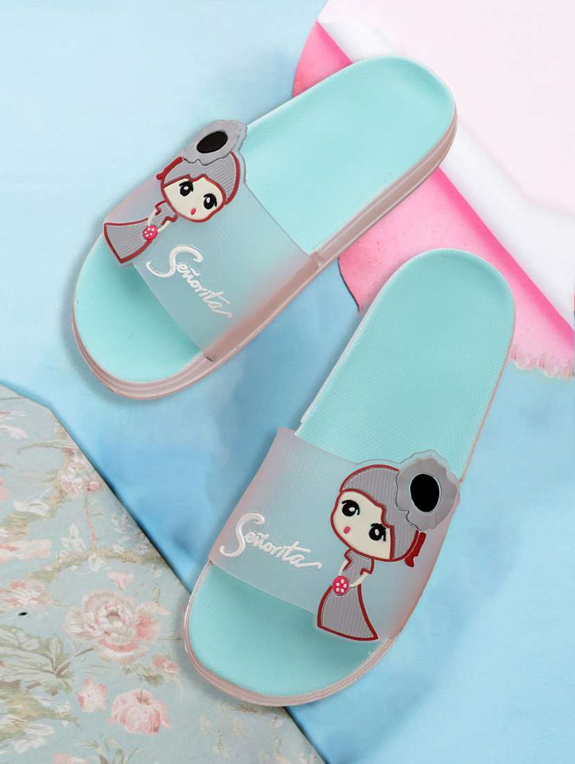 transparent flip flop for women - 19849536 -  Standard Image - 3