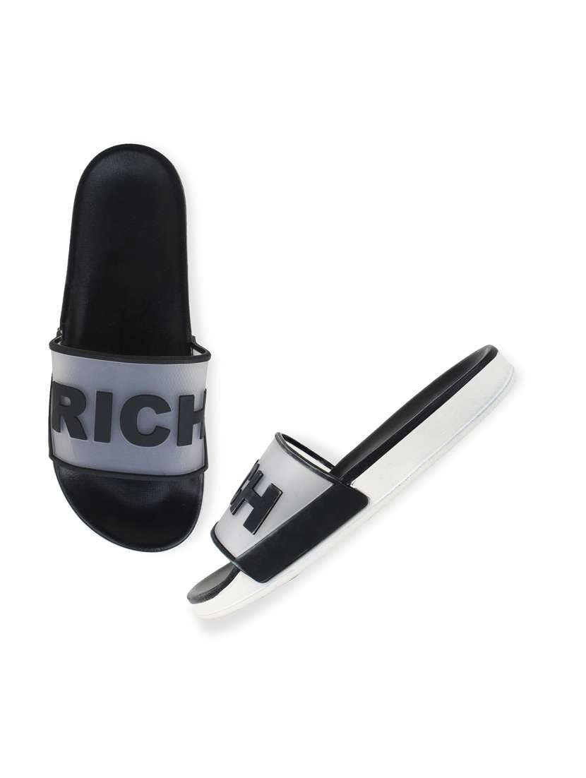 women rich black flip flop for women - 19849566 -  Standard Image - 3