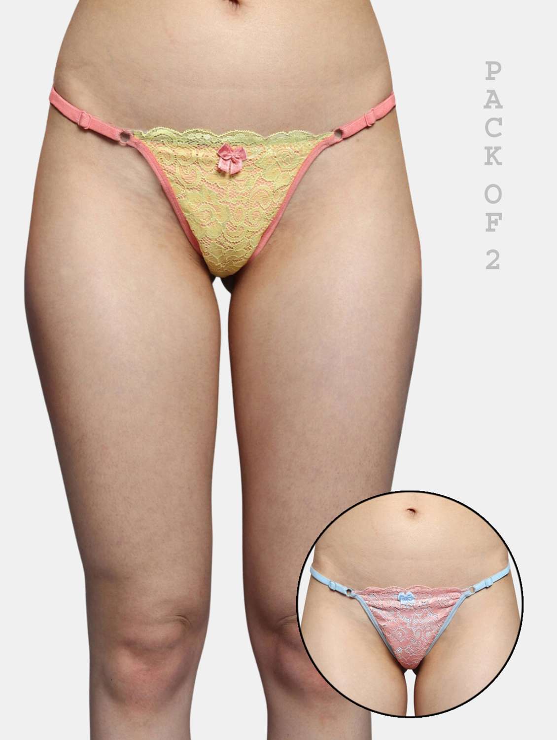 pack of 2 thongs panty