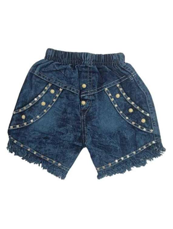 girls top & denim shorts twin set - 19849822 -  Standard Image - 3