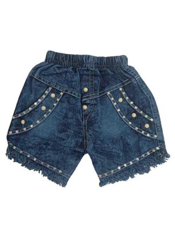girls top & denim shorts twin set - 19849823 - Standard Image - 3