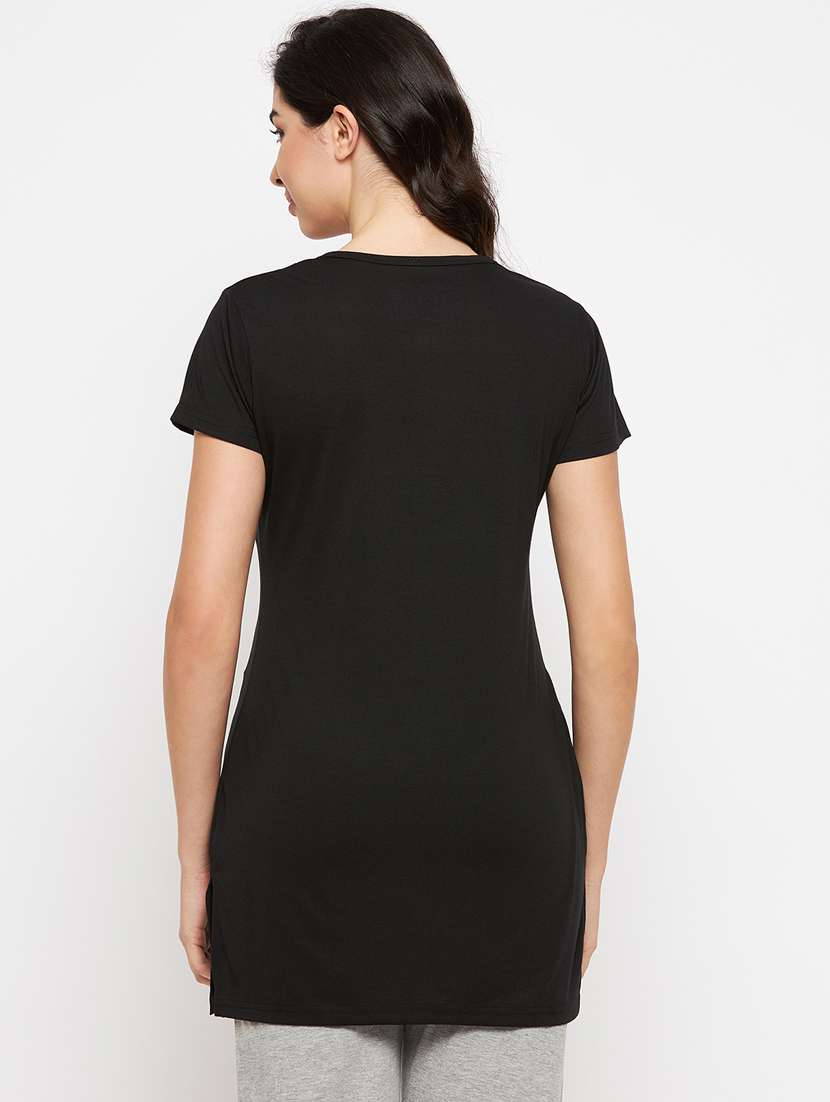 pack of  2 printed long tees - 19849916 -  Standard Image - 3