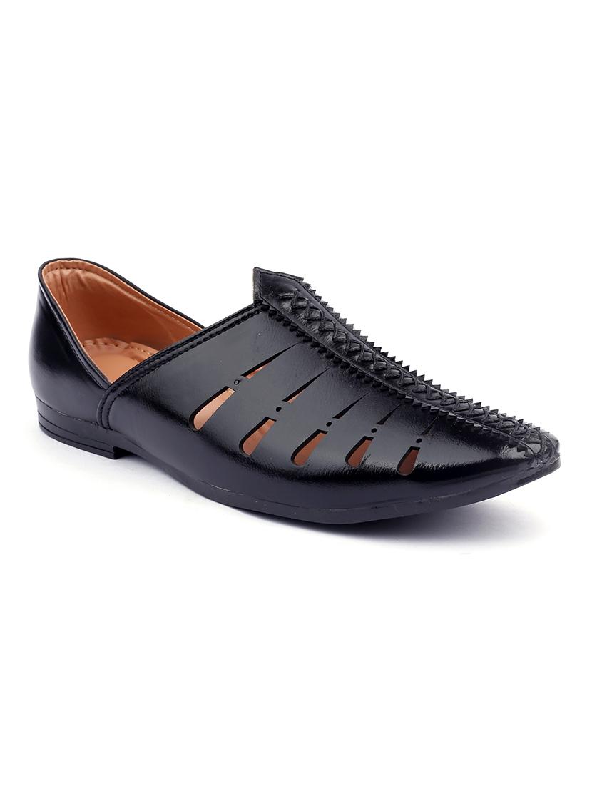 solid t-strap mojaris - 19850184 -  Zoom Image - 0