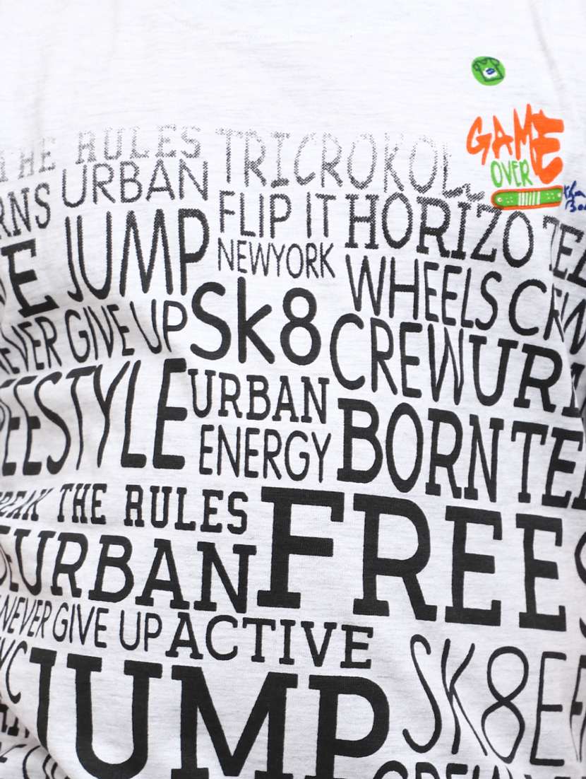 boys printed round neck t-shirt - 19850397 -  Standard Image - 5