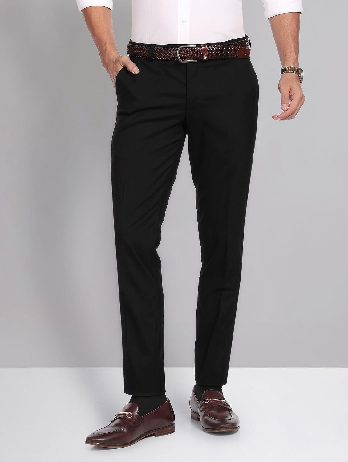 mid rise solid formal trouser - 19853769 - Zoom Image - 0